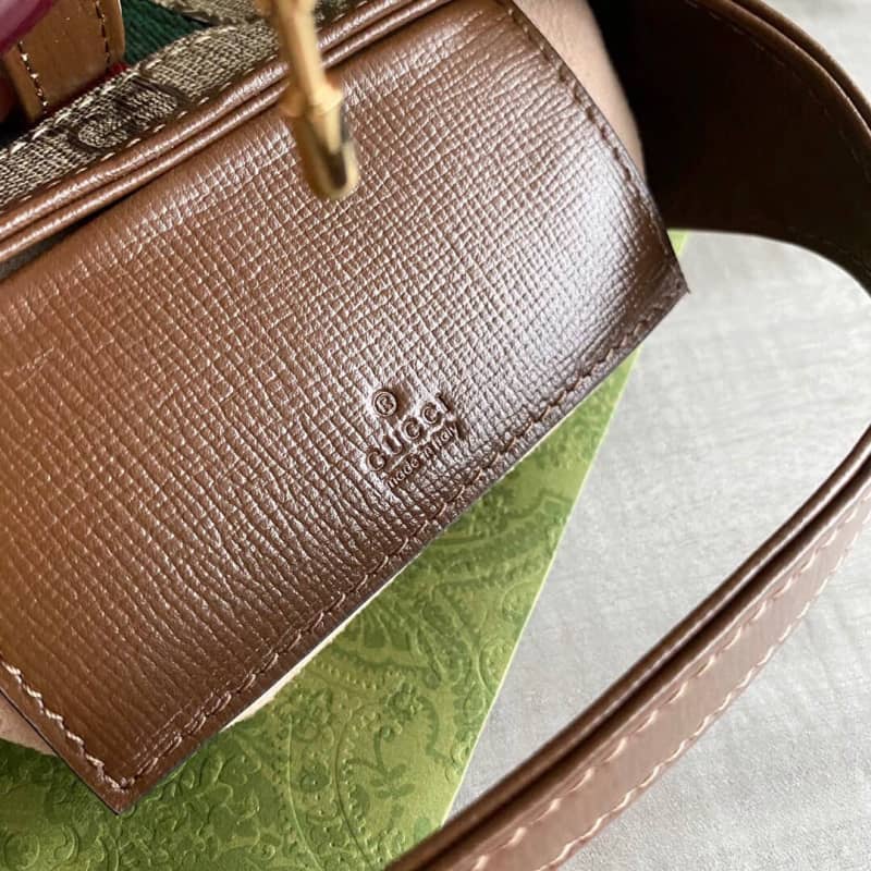 Gucci Jackie 1961 Mini Shoulder Bag Replica Brown 637092