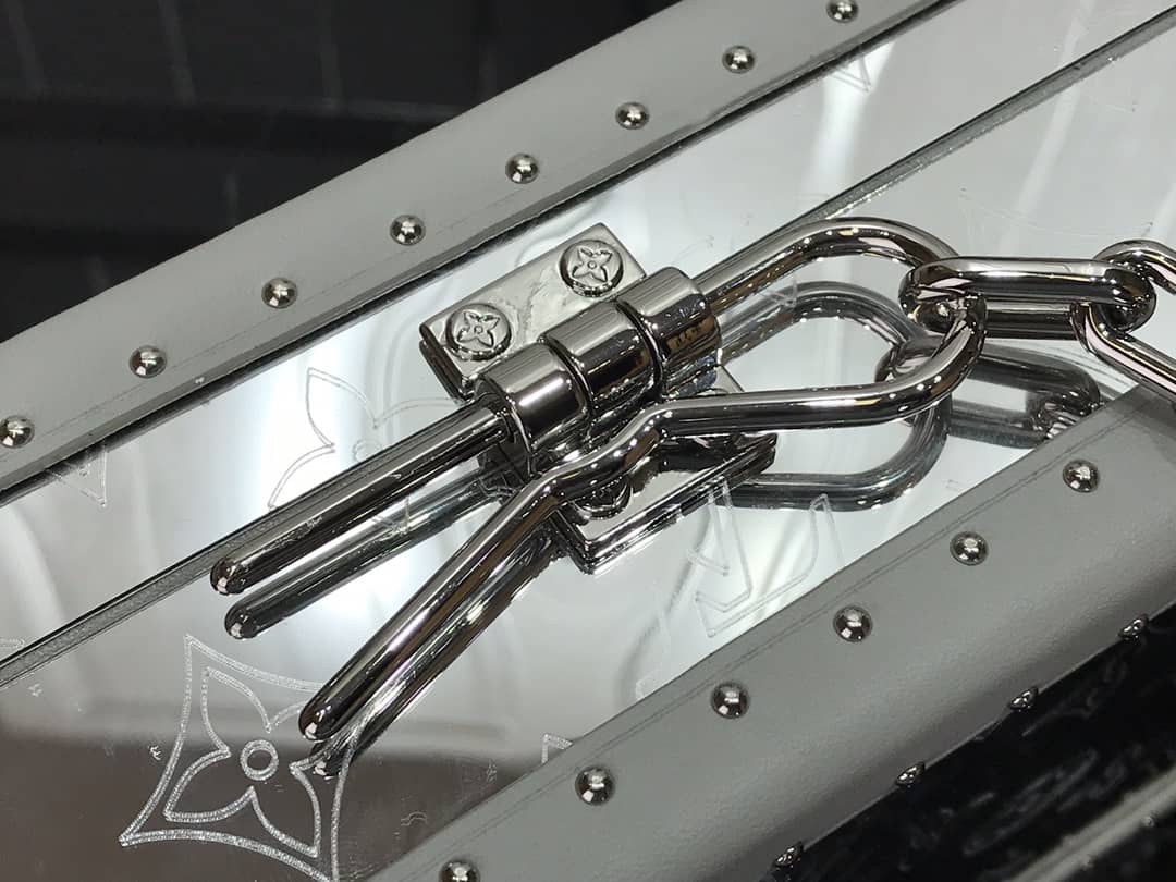 Louis Vuitton Monogram Replica Clutch Box Yellow M20233