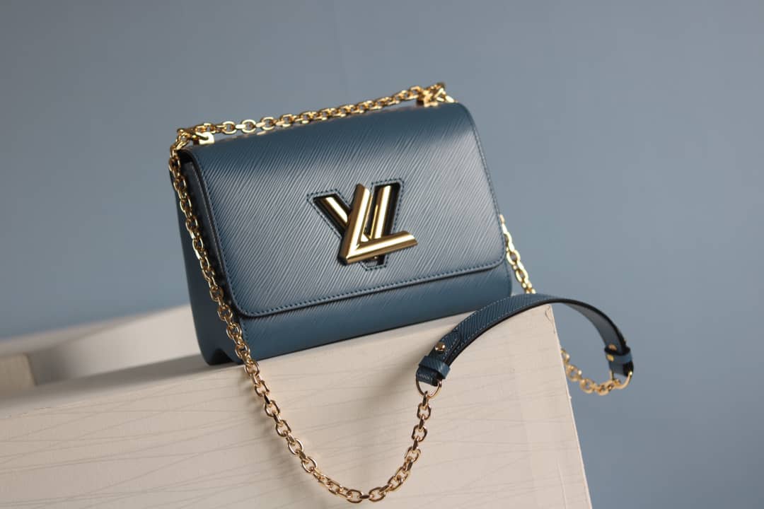 Louis Vuitton Twist Bag Blue Replica M50281