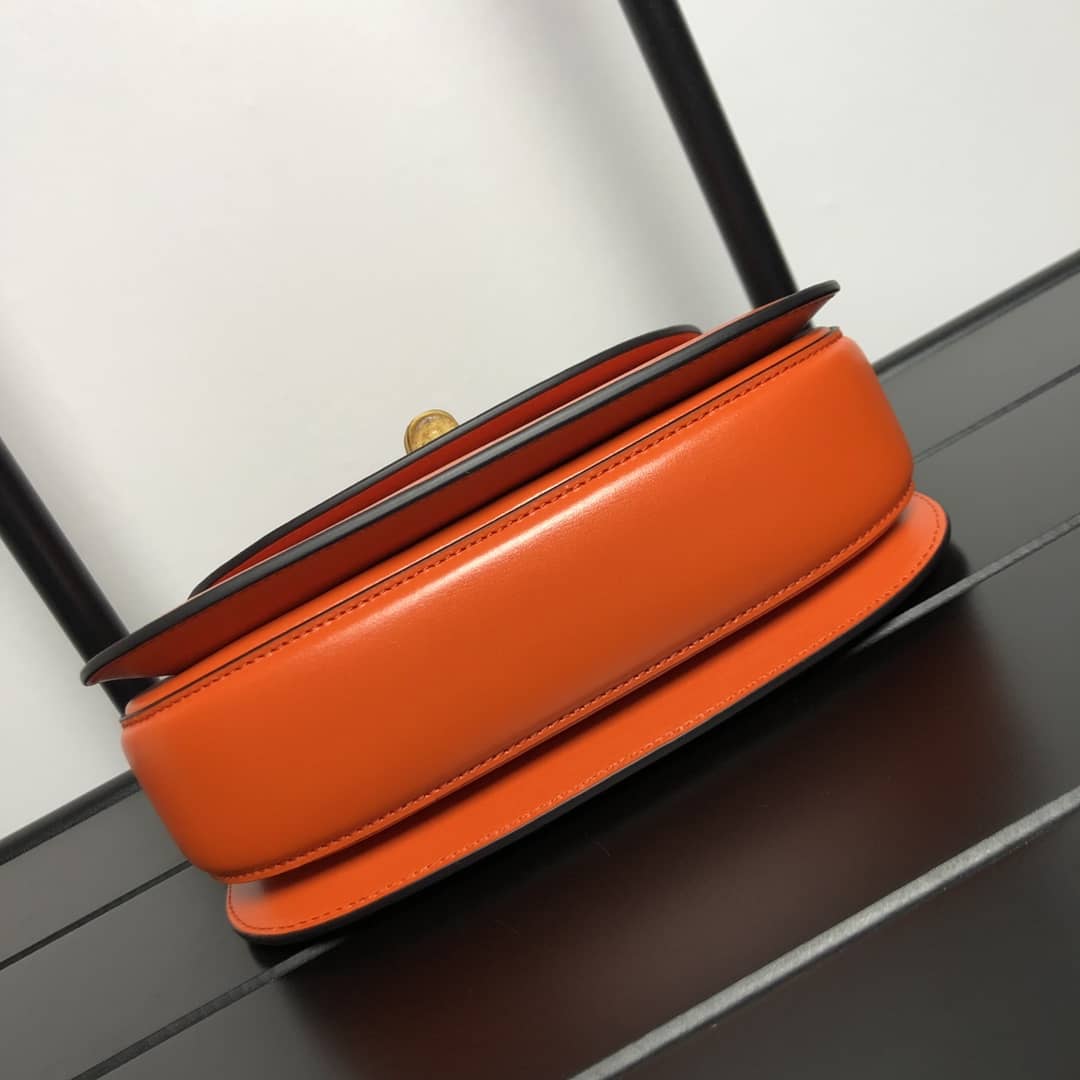 Gucci Bamboo 1947 Small Top Handle Bag 675797 Red Replica