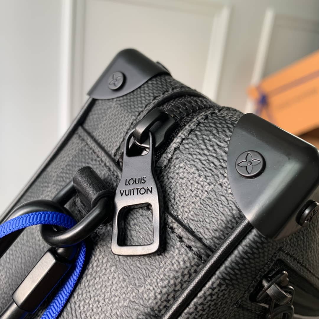 Louis Vuitton Mini Soft Trunk Black N45278 Replica Shoulder Bag