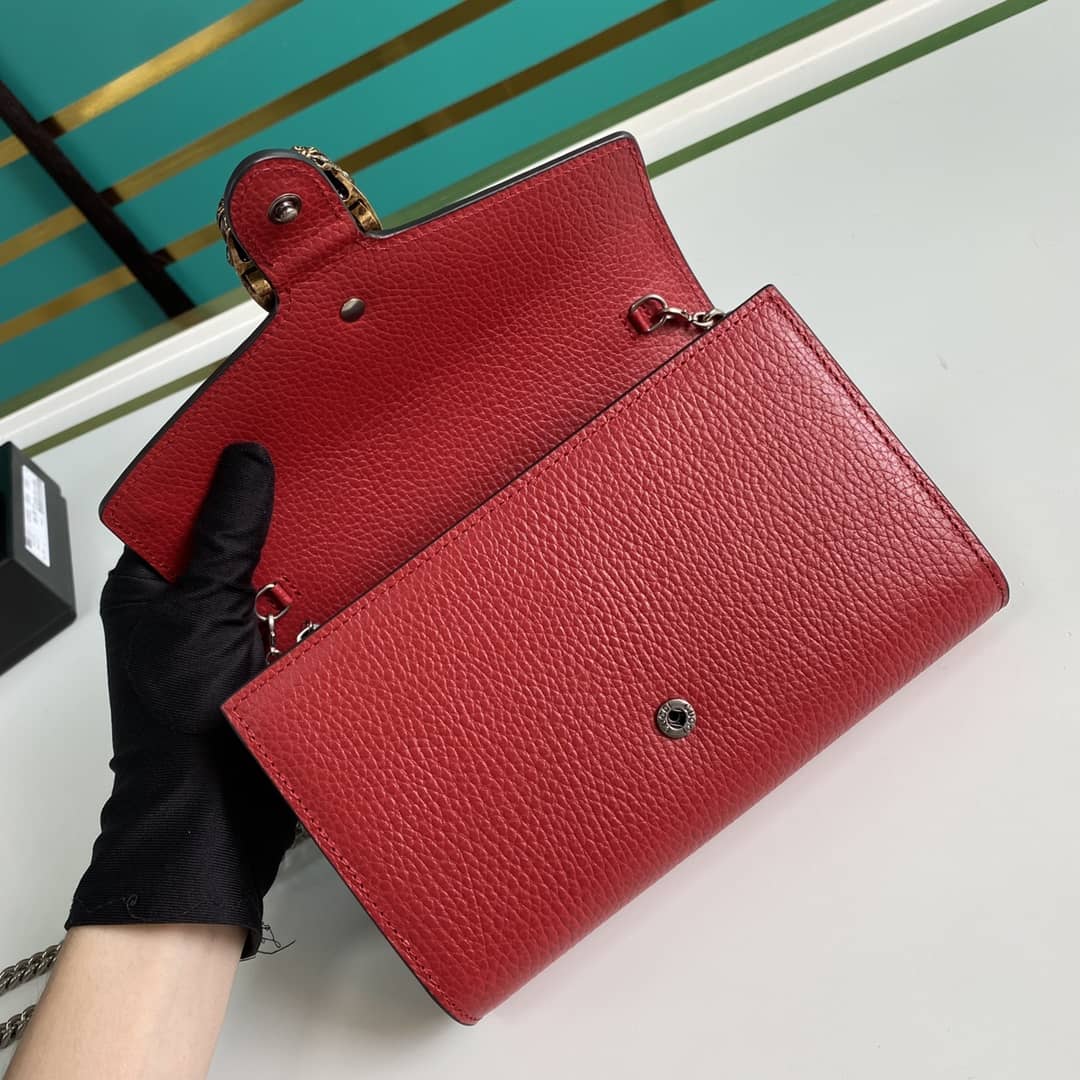 Gucci Dionysus Supreme GG Chain Wallet Replica 401231