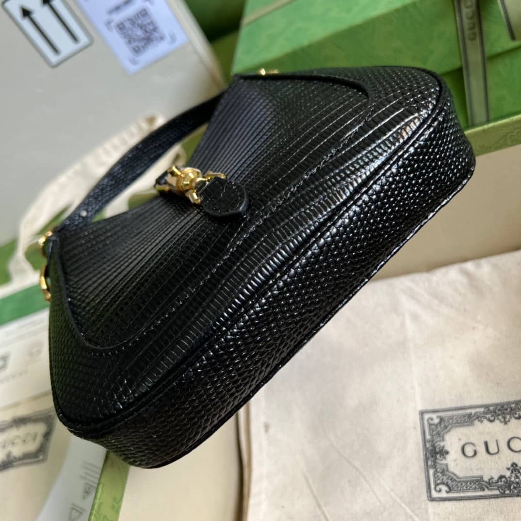 Gucci Jackie 1961 Mini Shoulder Bag Black 675799 Replica