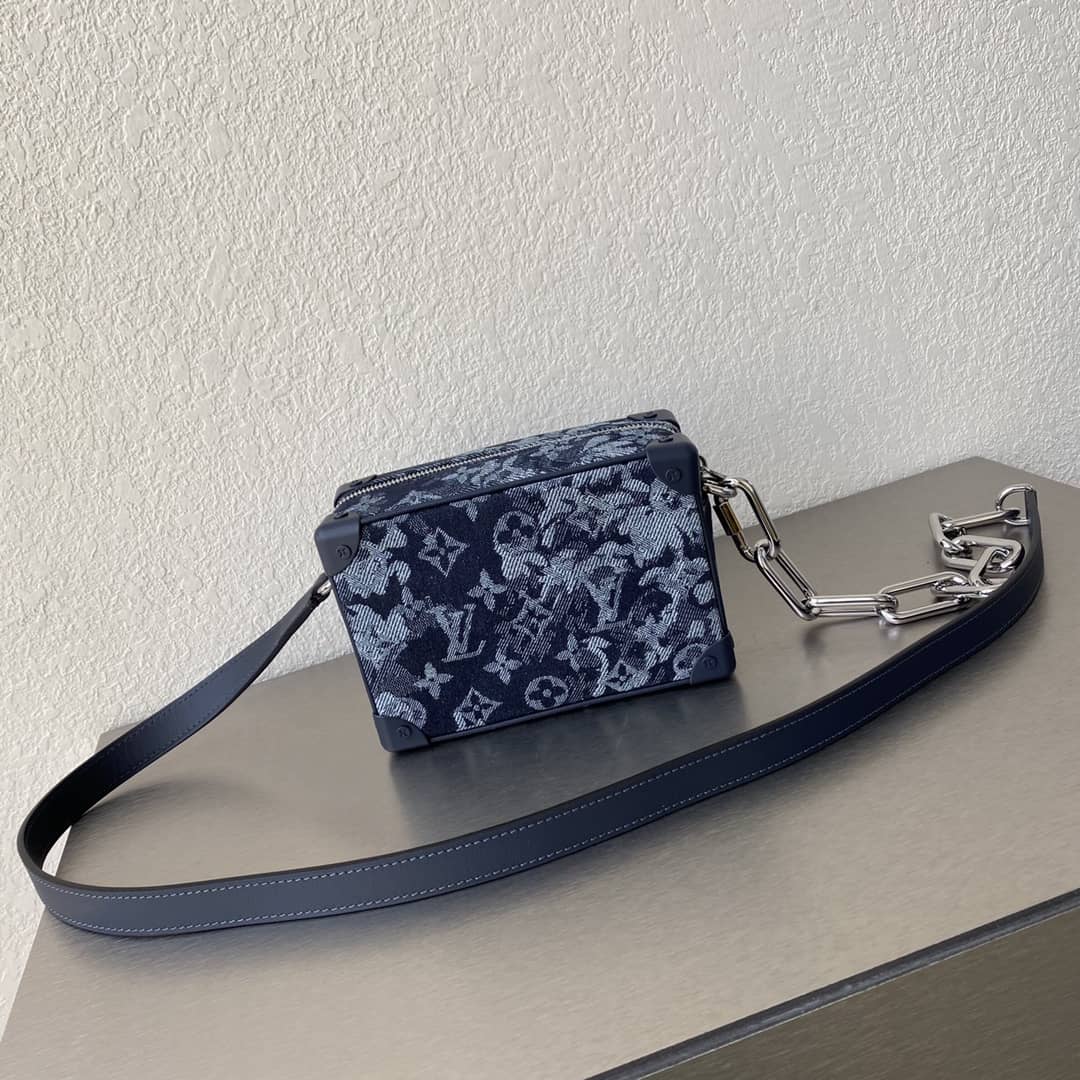 Louis Vuitton Mini Soft Trunk Monogram Tapestry Canvas Replica Bag M80033