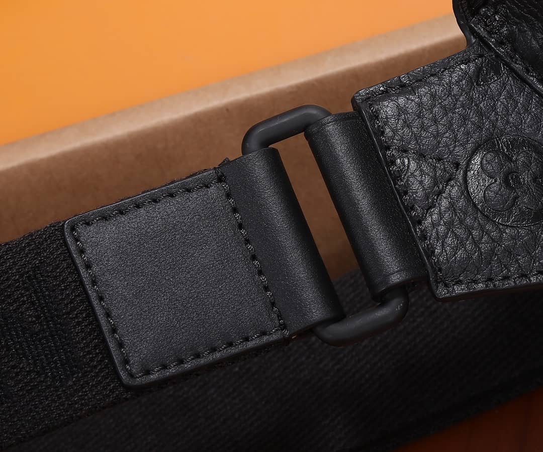 Louis Vuitton S Lock Sling Crossbody Bag Replica Black M58487