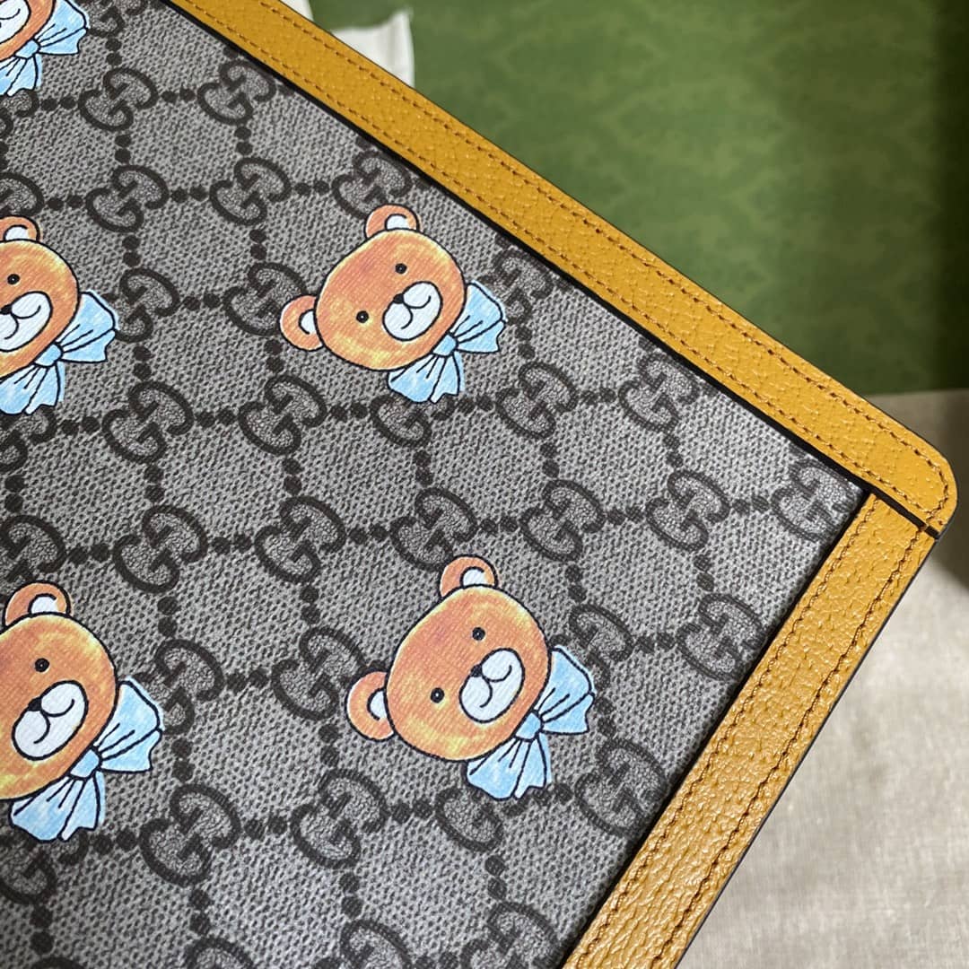 Gucci Kai X Gucci Teddy Bear Print Backpack Replica 660529