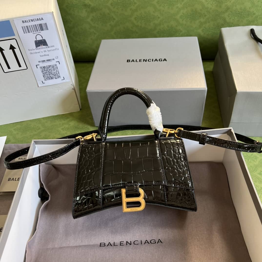 Best Replica Balenciaga Hourglass Replica Crossbody Bag(ColaReps)