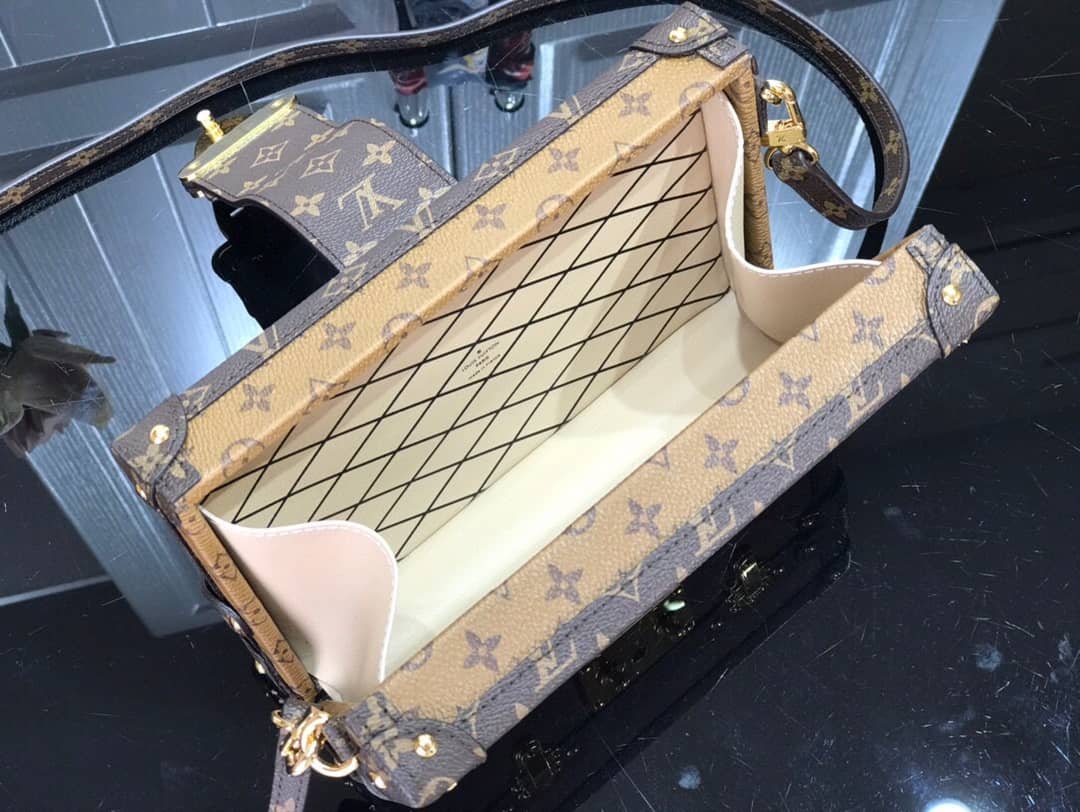 Louis Vuitton Petite Malle Trunk M94219 Replica Shoulder Bag