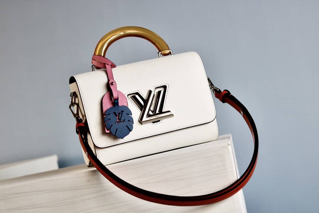 Louis Vuitton Epi Twist PM Chain White M50332 Replica Crossbody Bag