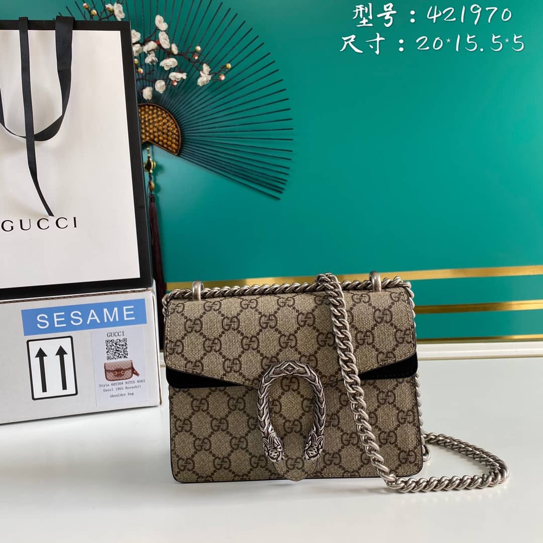 Gucci Dionysus Supreme GG Mini Bag Replica 421970
