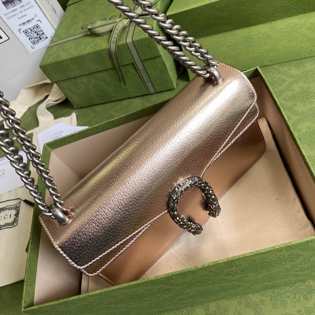 Gucci Dionysus GG Supreme Small Crossbody Bag Replica 499623