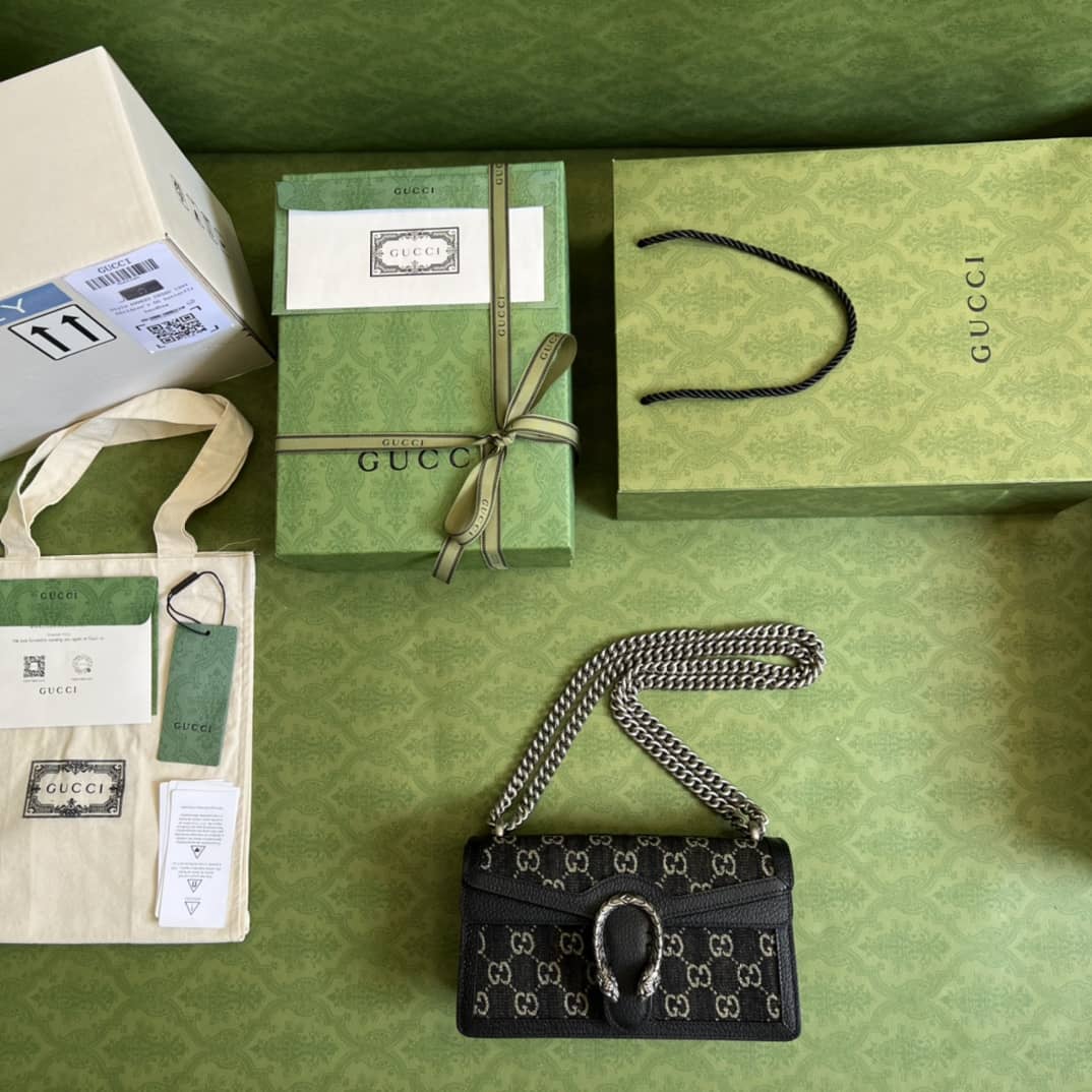 Gucci Dionysus Small GG Supreme 499623 Replica Crossbody Bag