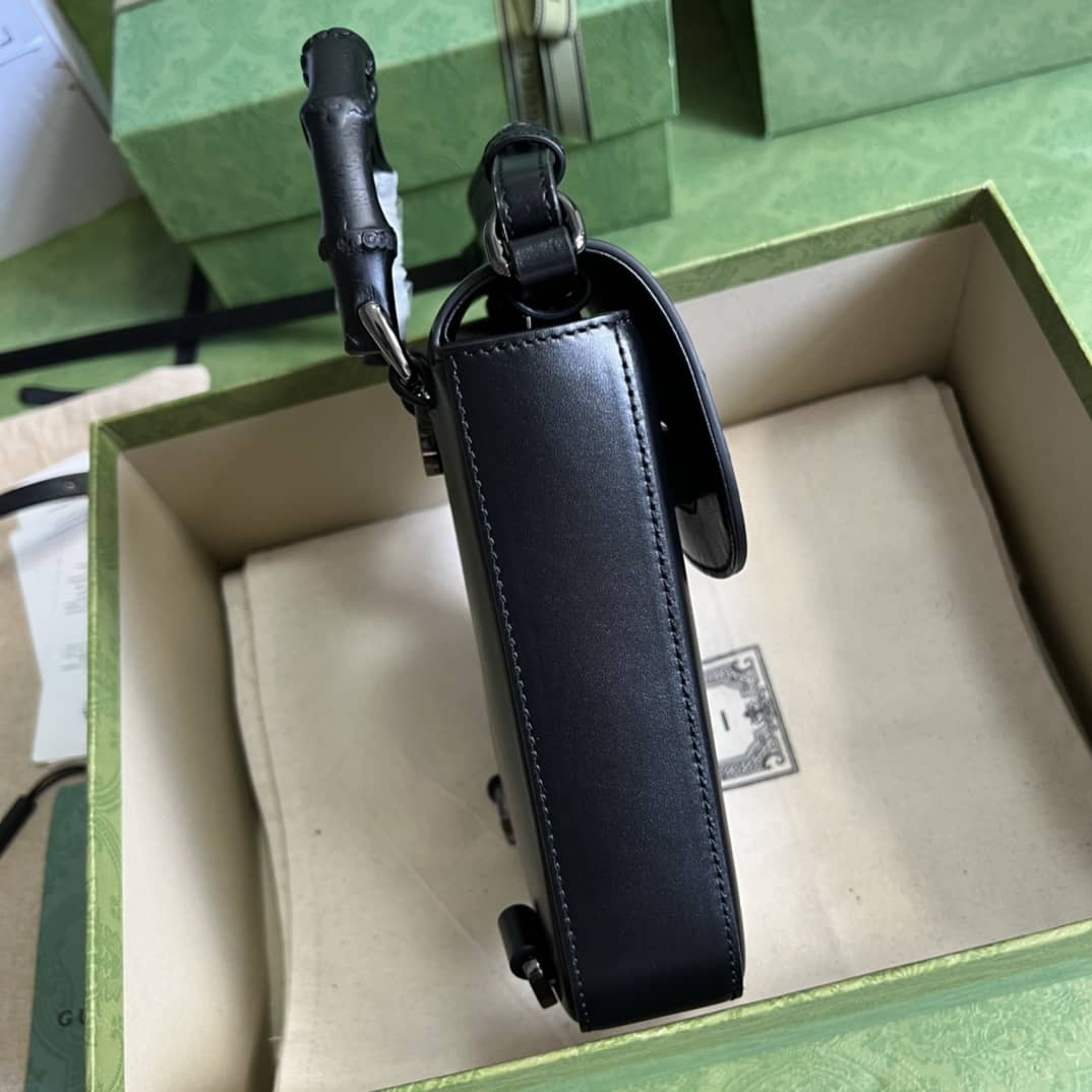 Gucci Bamboo Mini Crossbody Handbag 702106 Replica