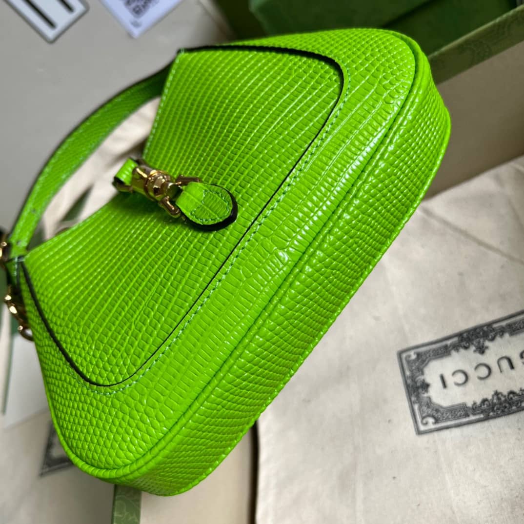 Gucci Jackie 1961 Mini Shoulder Bag Green 675799 Replica