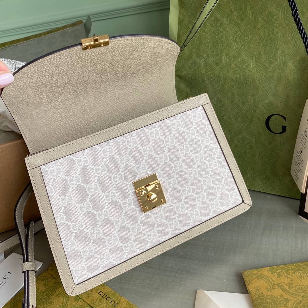 Gucci Ophidia Small Top Handle Shoulder Bag With Web 651055 Replica