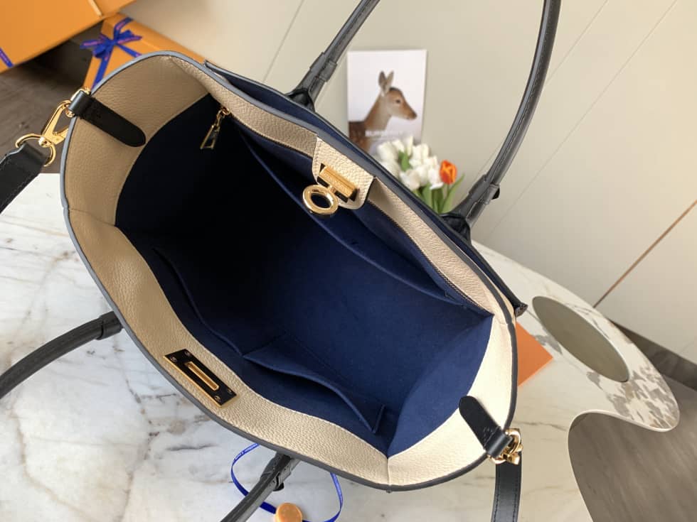 Louis Vuitton On My Side MM Noir M53823 Replica Shoulder Bag