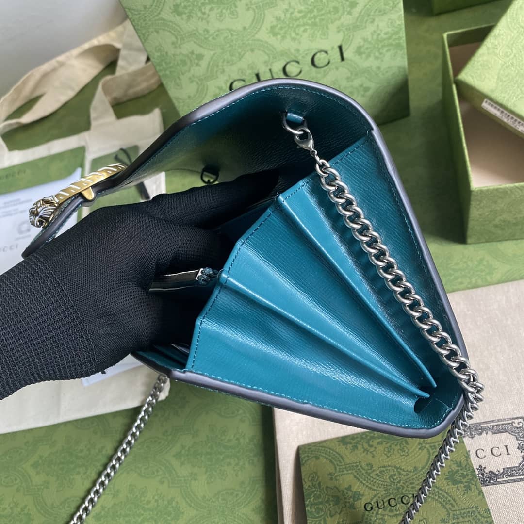 Gucci Dionysus Supreme GG Chain Wallet Replica 401231