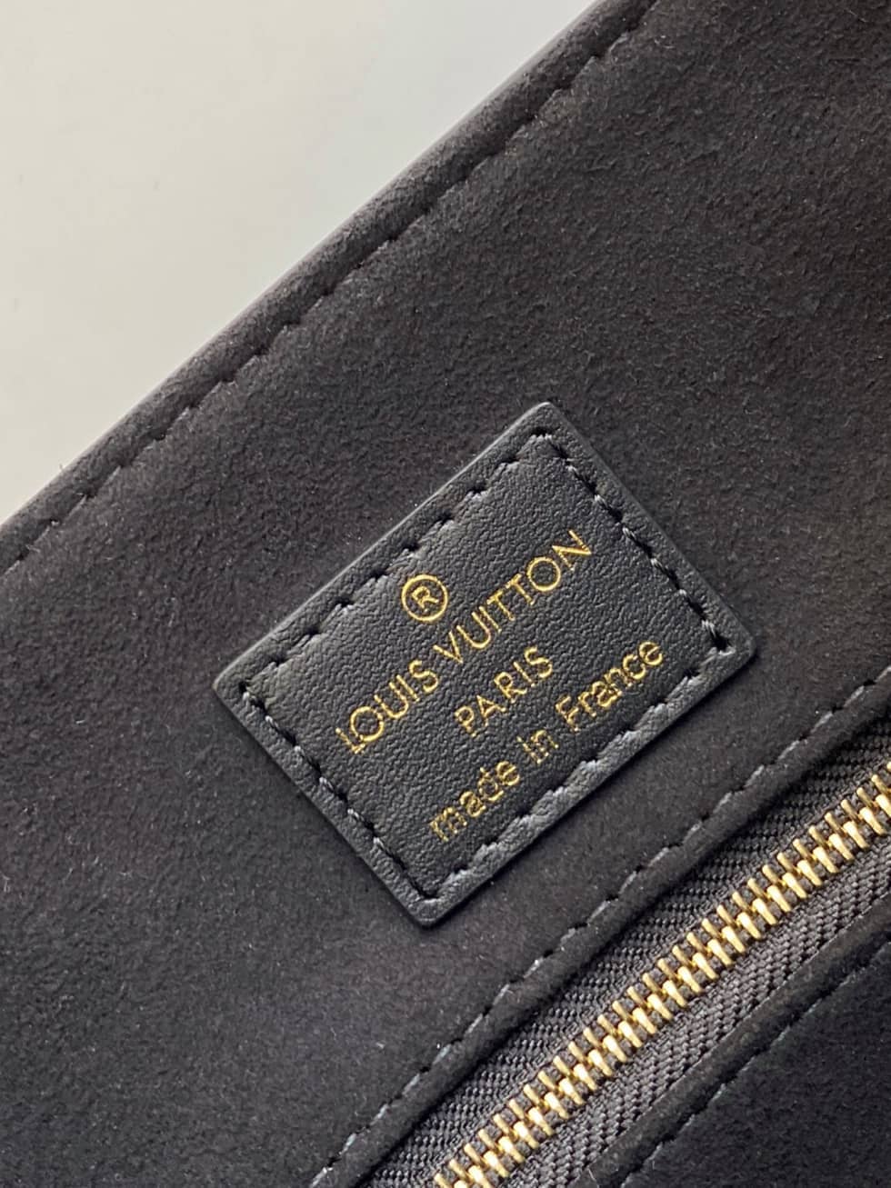 Louis Vuitton Petit Sac Plat Epi Leather Black M69441 Replica Shoulder Bag