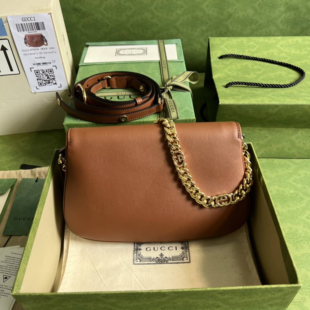 Gucci Blondie Brown 699268 Replica Shoulder Bag