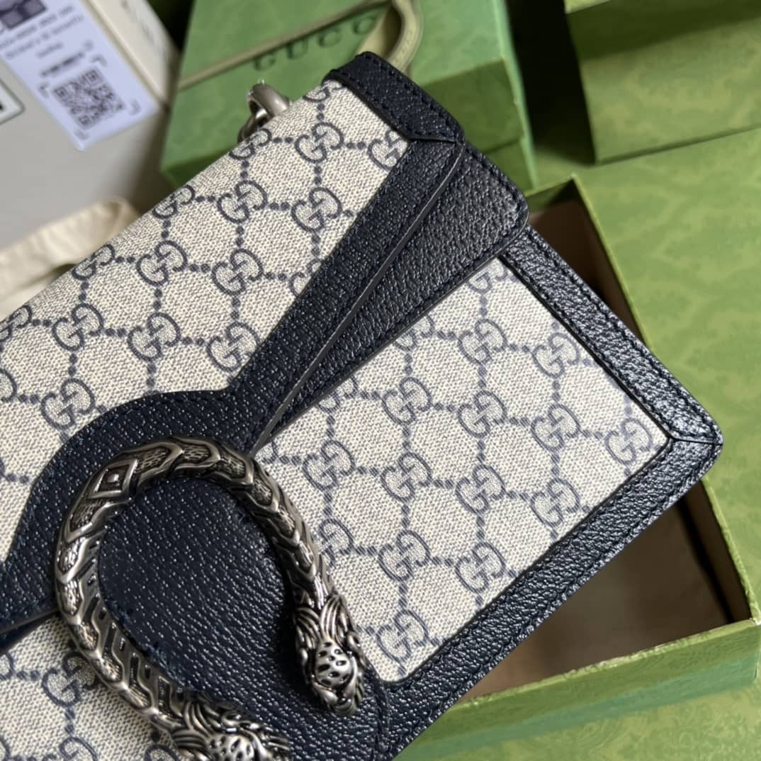 Gucci Dionysus GG Supreme Leather 400249 Replica Crossbody Bag