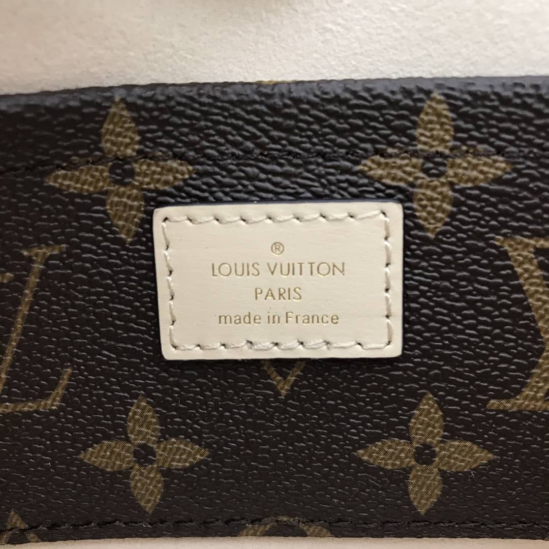 Louis Vuitton Officier Pouch Monogram Canvas Strap Replica Bag White M69841