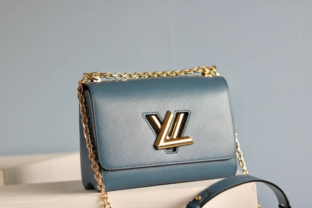 Louis Vuitton Twist Bag Blue Replica M50281