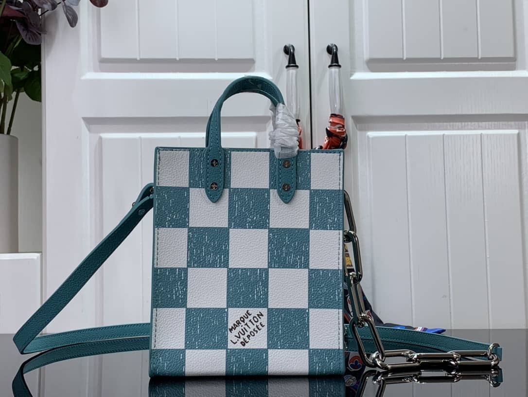 Louis Vuitton Sac Plat Cowhide Leather  XS Bag Replica N60479