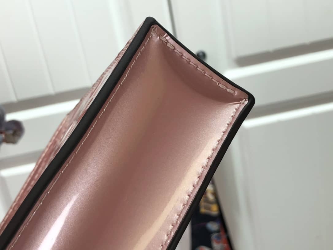 Louis Vuitton Petit Sac Plat Flat Shoulder Bag Replica Pink M80169