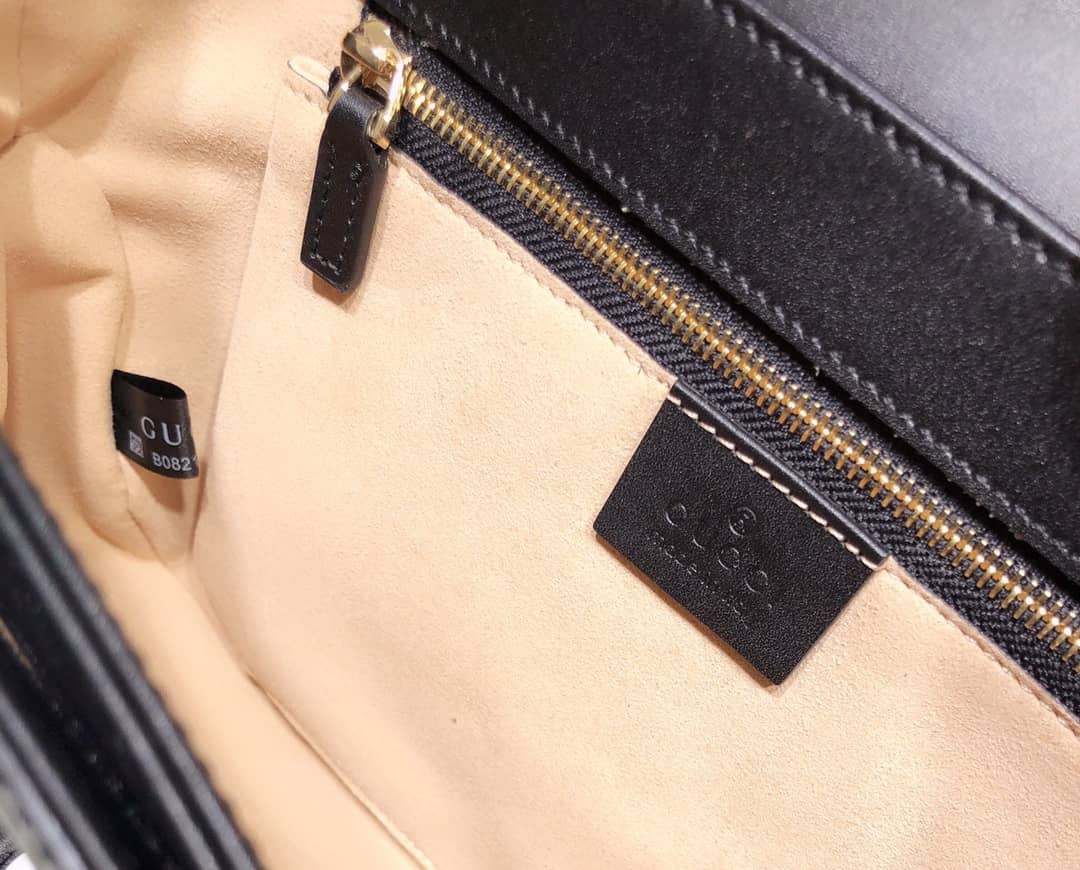 Gucci Horsebit 1955 Shoulder Bag Replica Black 602204