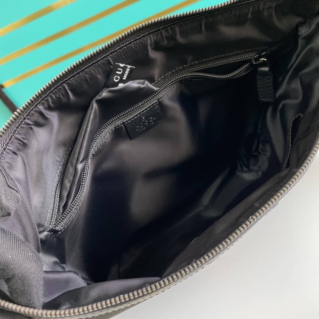 Gucci Web GG Supreme Flat Messenger Bag Replica 471454