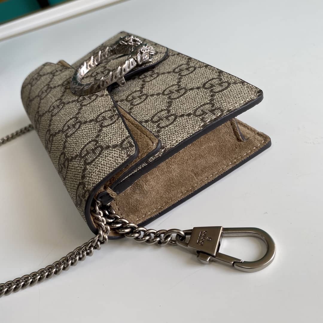 Gucci Dionysus GG Supreme Mini Crossbody Bag Replica 476432