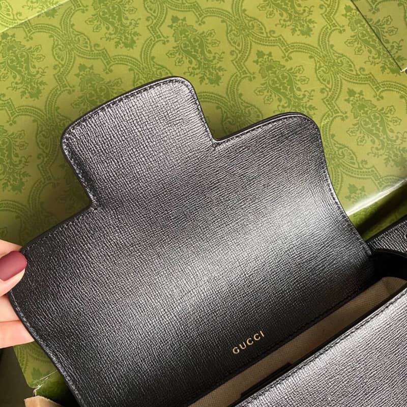 Gucci Horsebit 1955 Mini Bag Replica Black 658574