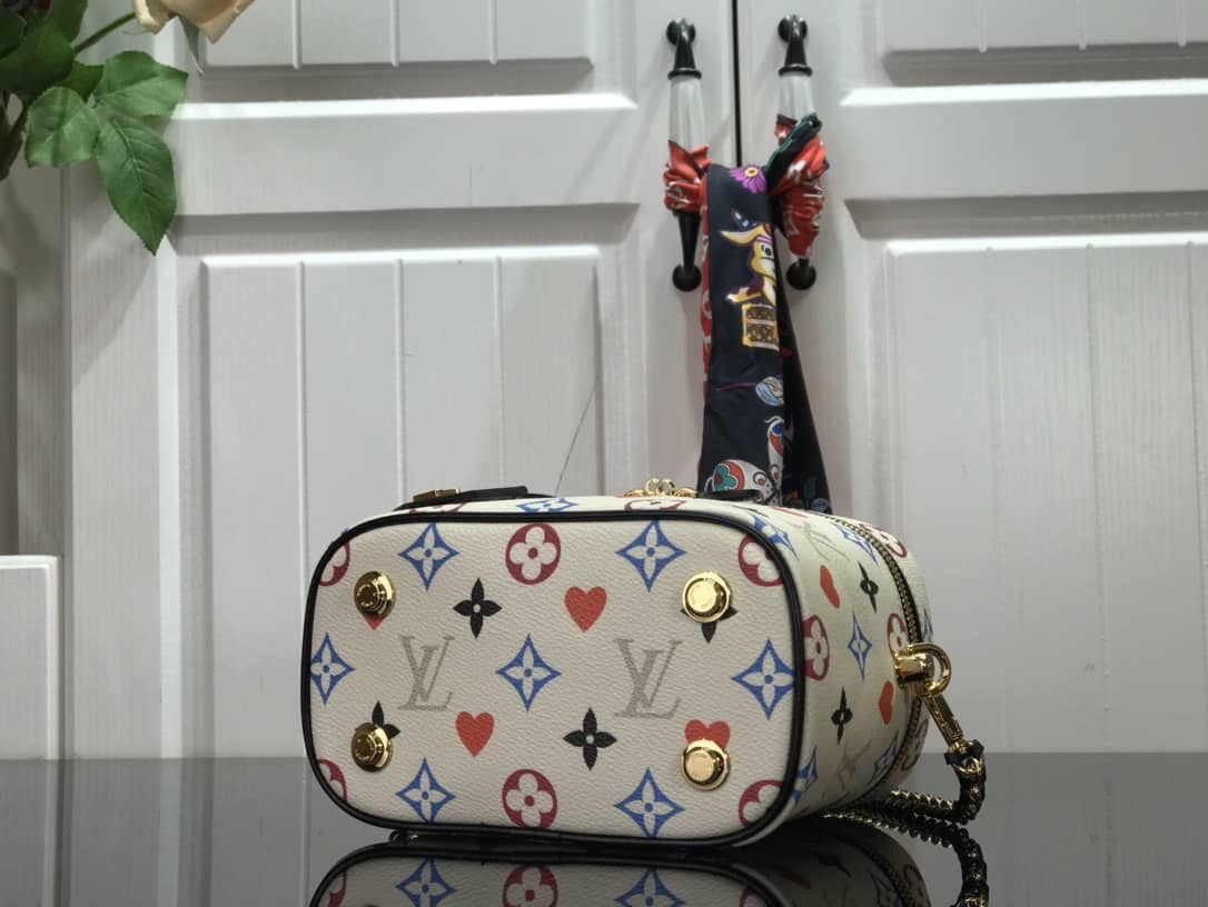 Louis Vuitton Replica Bags PM Reverse Monogram Coated Canvas Crossbody Bag Replica White M45165