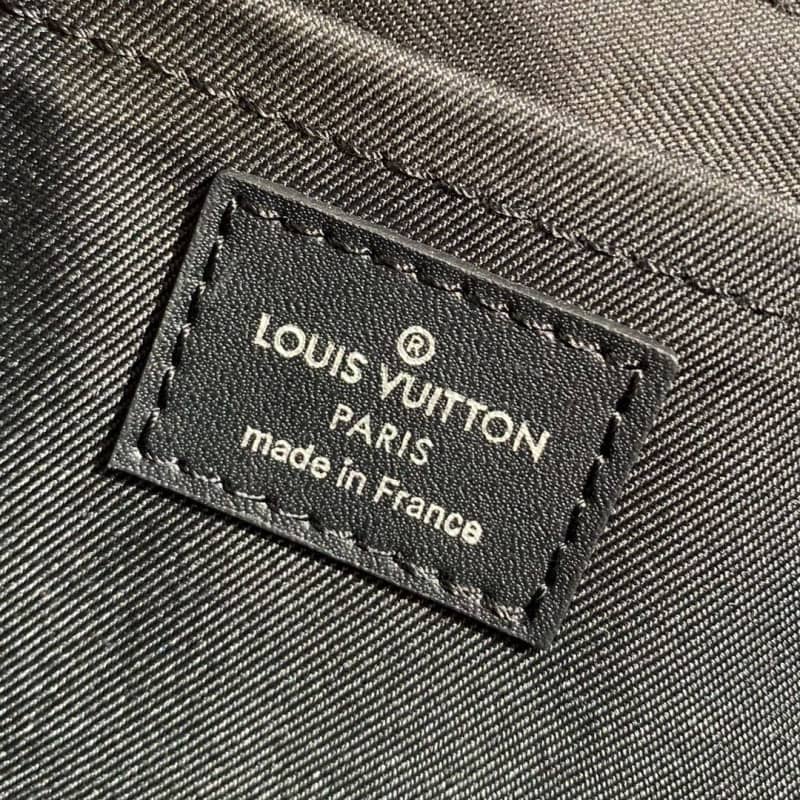 Louis Vuitton Standing Pouch Damier Infini Replica Green N60448