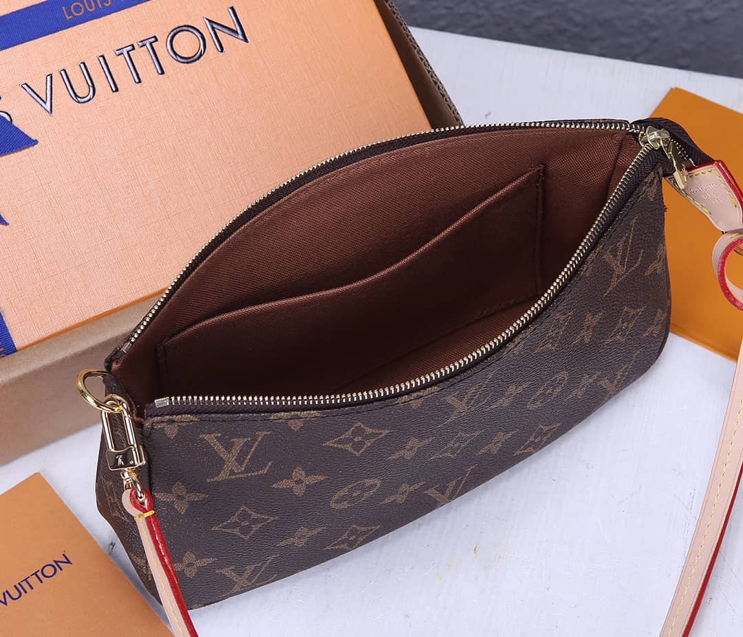 Louis Vuitton Replica Pochette Accessoires Canvas Brown M40712