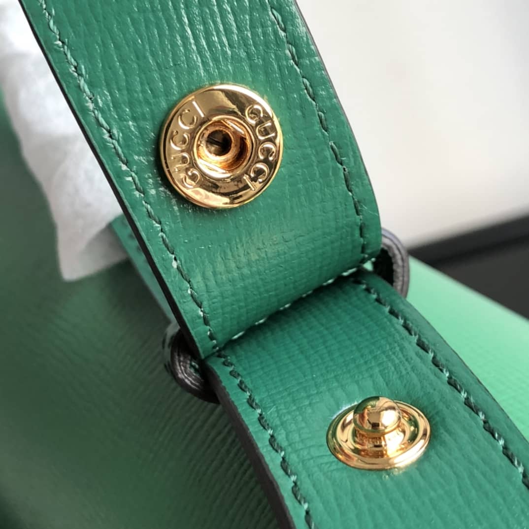 Gucci Horsebit 1955 Shoulder Bag Replica Green 602204