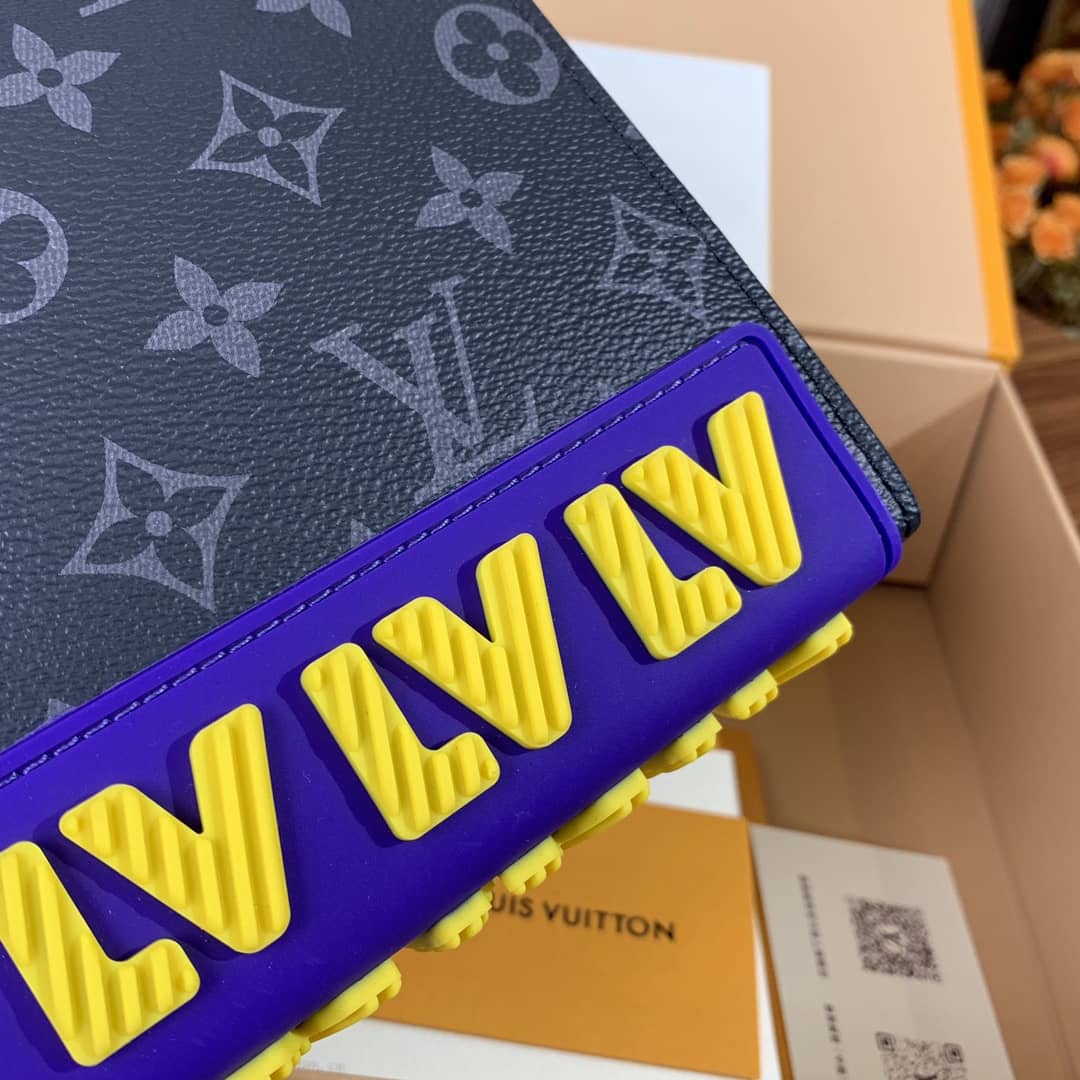 Louis Vuitton Monogram Canvas Replica Pochette Voyage Blue M80792