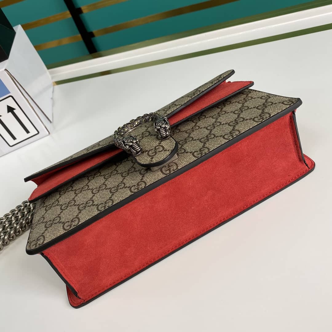 Gucci Dionysus GG Supreme Small Crossbody Bag Replica 499623