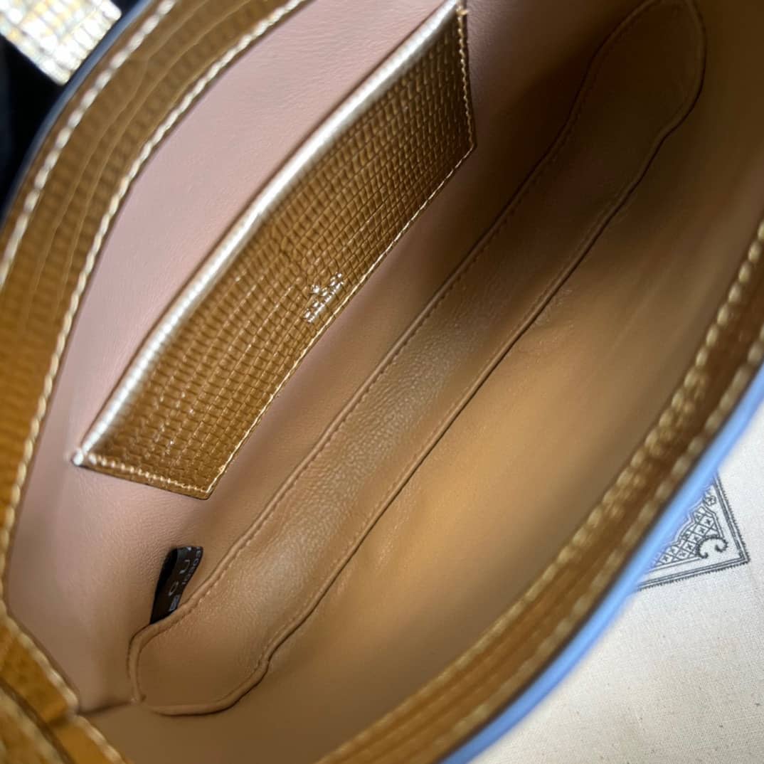 Gucci Jackie 1961 Mini Shoulder Bag Gold Leather 675799 Replica