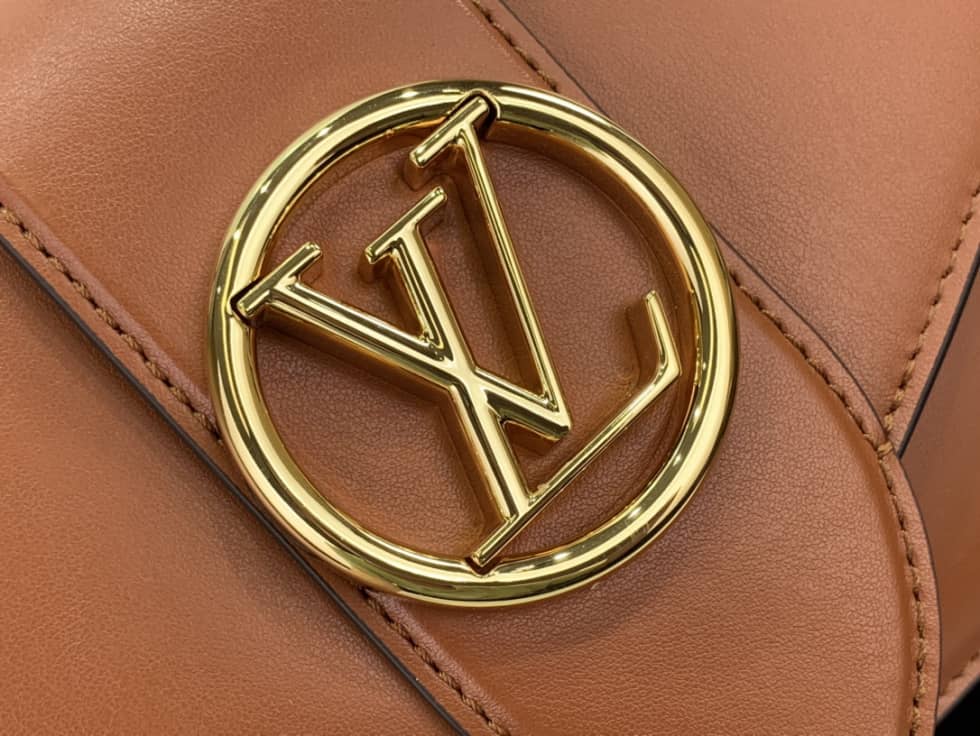 Louis Vuitton Pont 9 Soft Calfskin Leather Red M55948 Replica Crossbody Bag