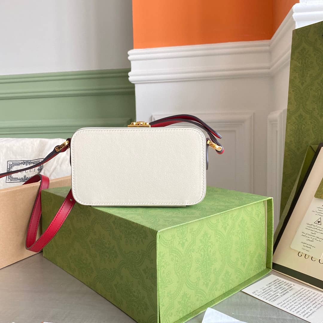 Gucci Interlocking G Mini Bag Replica White 658230