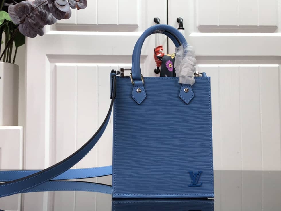Louis Vuitton Sac Plat Leather M80169 Replica Crossbody Bag