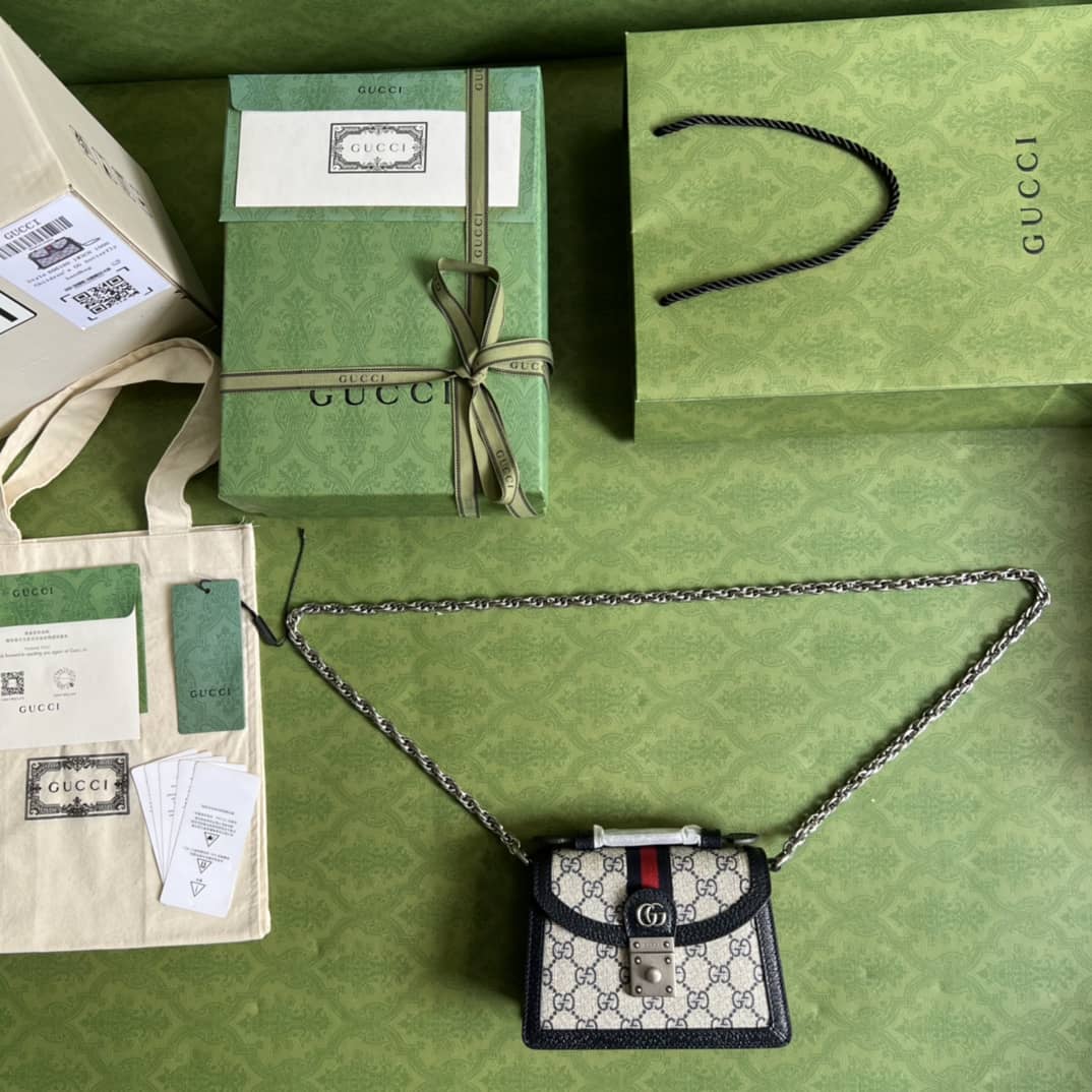 Gucci Ophidia GG Mini Shoulder Crossbody Bag 696180 Replica