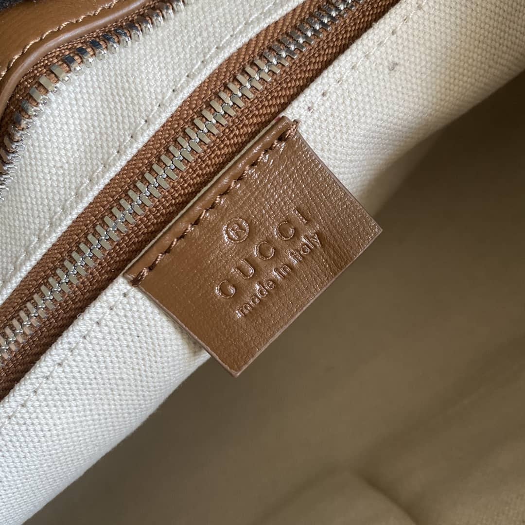 Gucci x Balenciaga GG Canvas City Bag Replica 658597