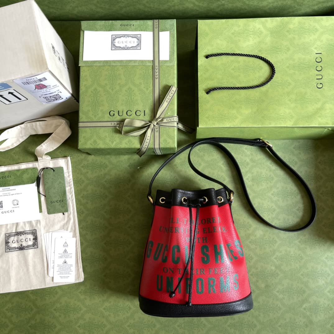 Gucci 100 Ophidia Mini Bucket Bag Replica 676682