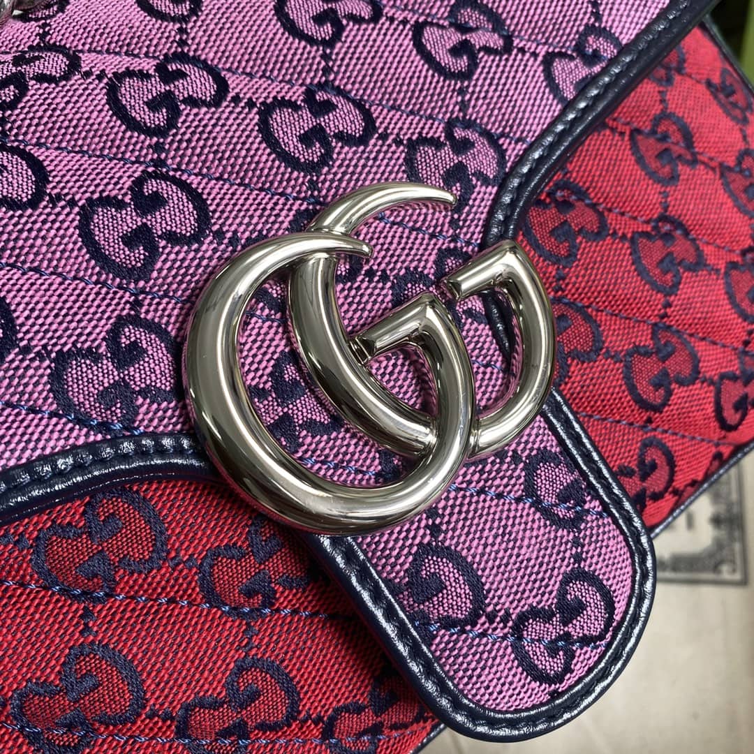 Gucci Marmont GG Small matelassé Shoulder Bag Replica 443497