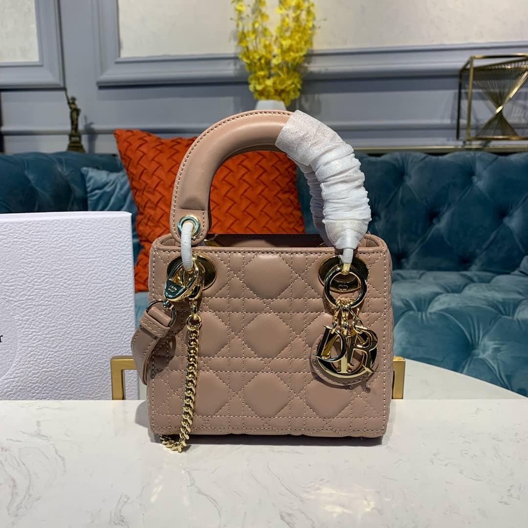 Christian Dior Lady Dior 17CM Replica Bag