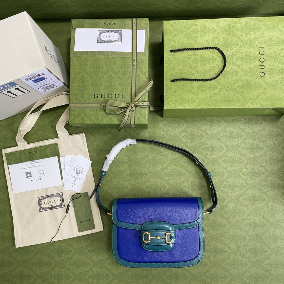 Gucci 1955 Horsebit Supreme Shoulder Bag Replica 602204