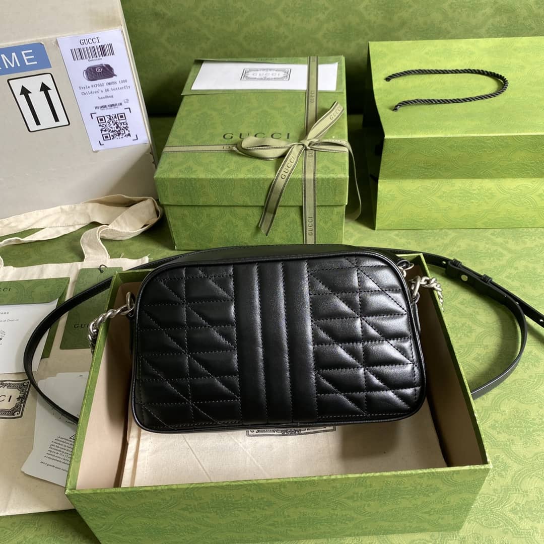 Gucci Marmont Dupe GG Small Matelassé Shoulder Bag Replica 447632
