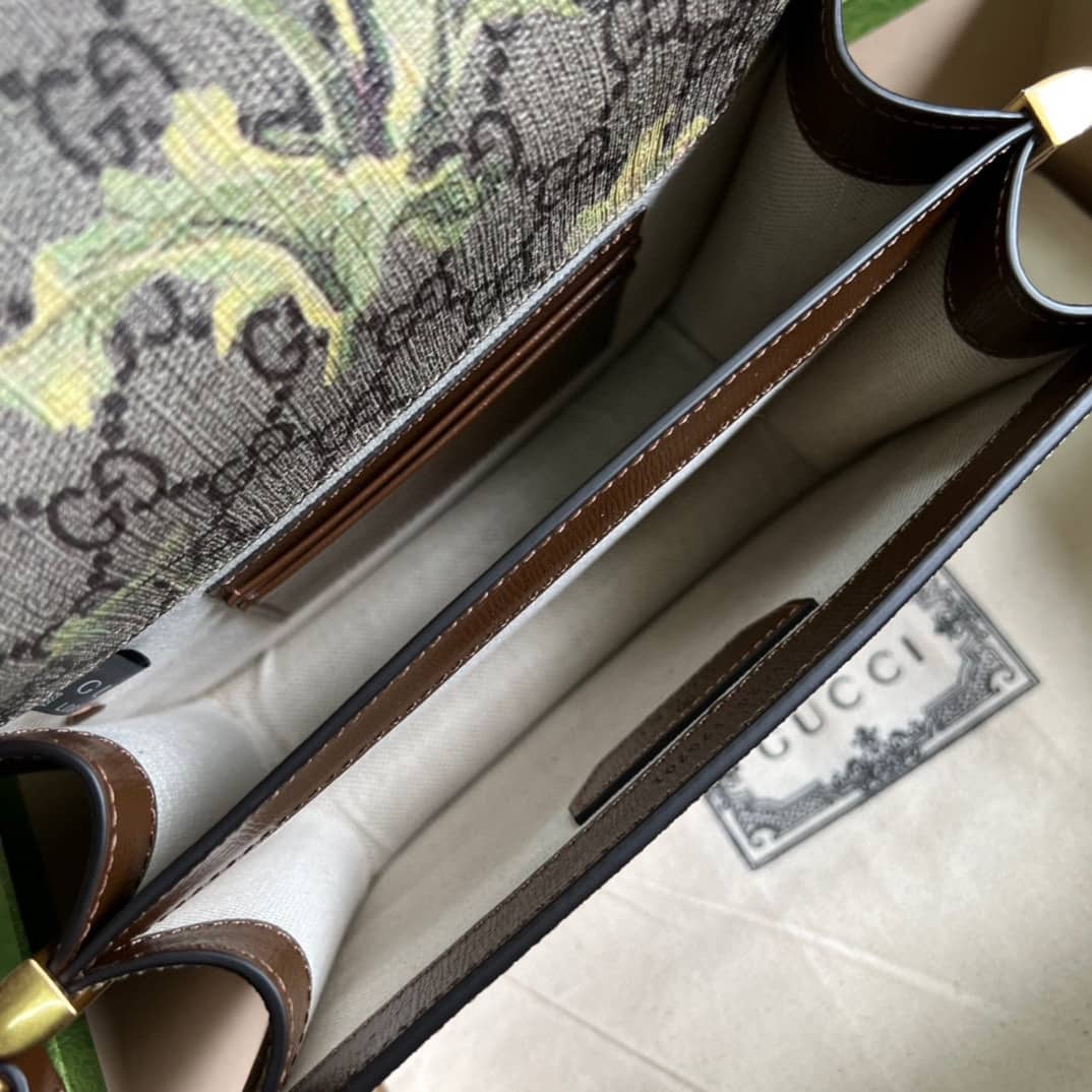 Gucci GG Carnation Print Mini Shoulder Crossbody Bag 671620 Replica